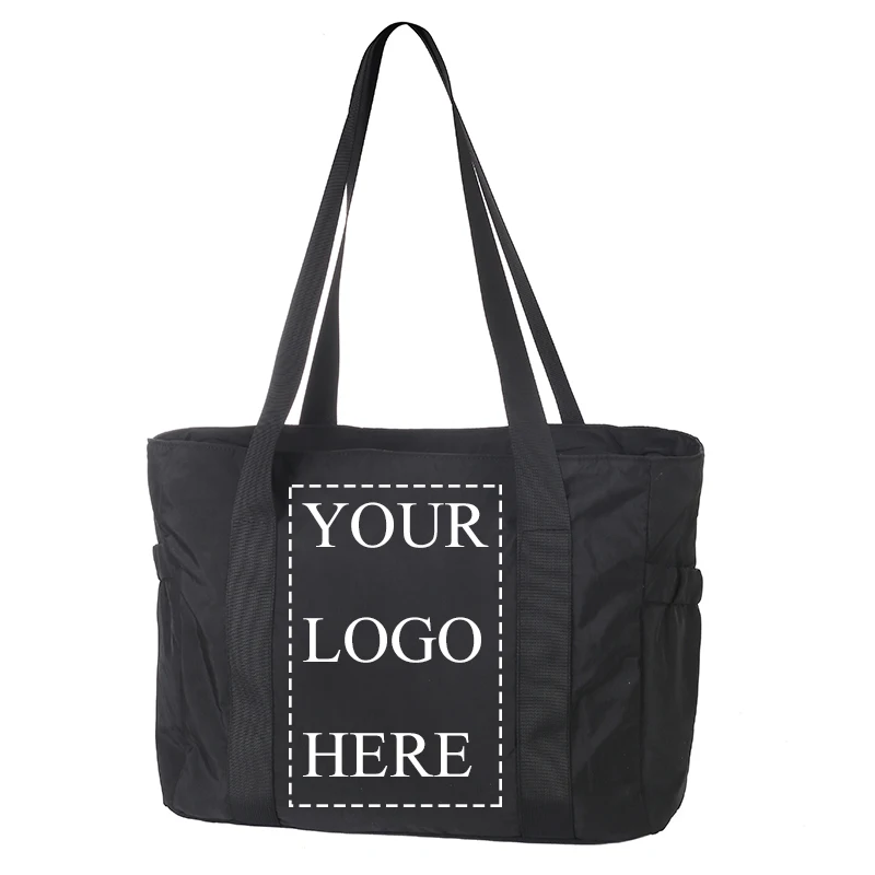 Custom LOGO Travel Tote Bag for Women Gym Bag Laptop Shoulder Bag Overnight Bag Yoga Bag with Yoga Mat Buckle for Sports,Work