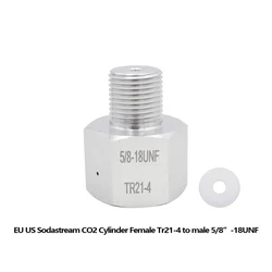 High - Precision CO2 Tank Adapter for Home Brewing & Aquarium Systems (Type10)