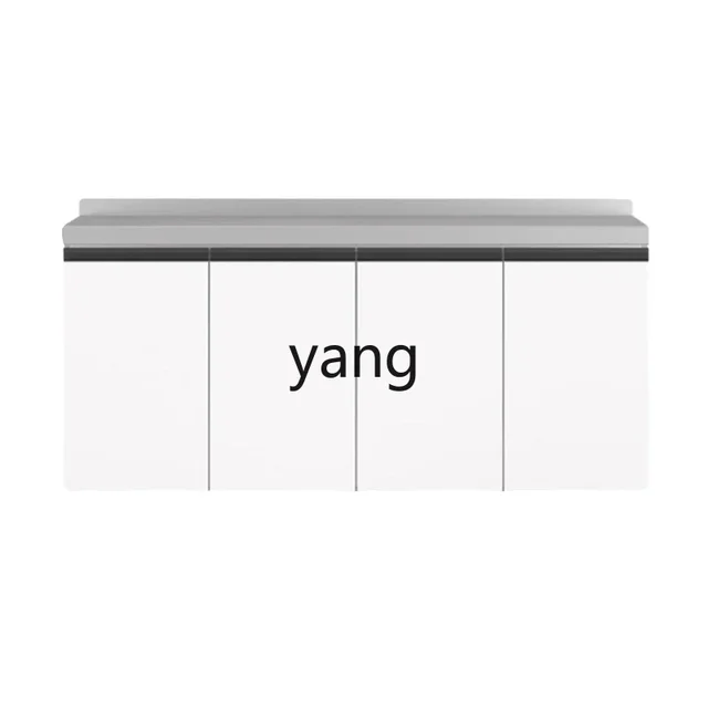 ตู้ครัวสแตนเลส LTT พร้อมอ่างล้างจาน ตู้เก็บของเรียบง่าย ตู้เตาแบบรวม 5