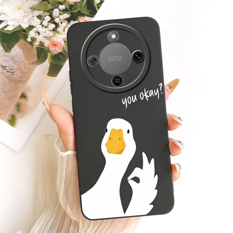 Cute Cat Flower Butterfly Cartoon Shockproof Soft Silicone Phone Case