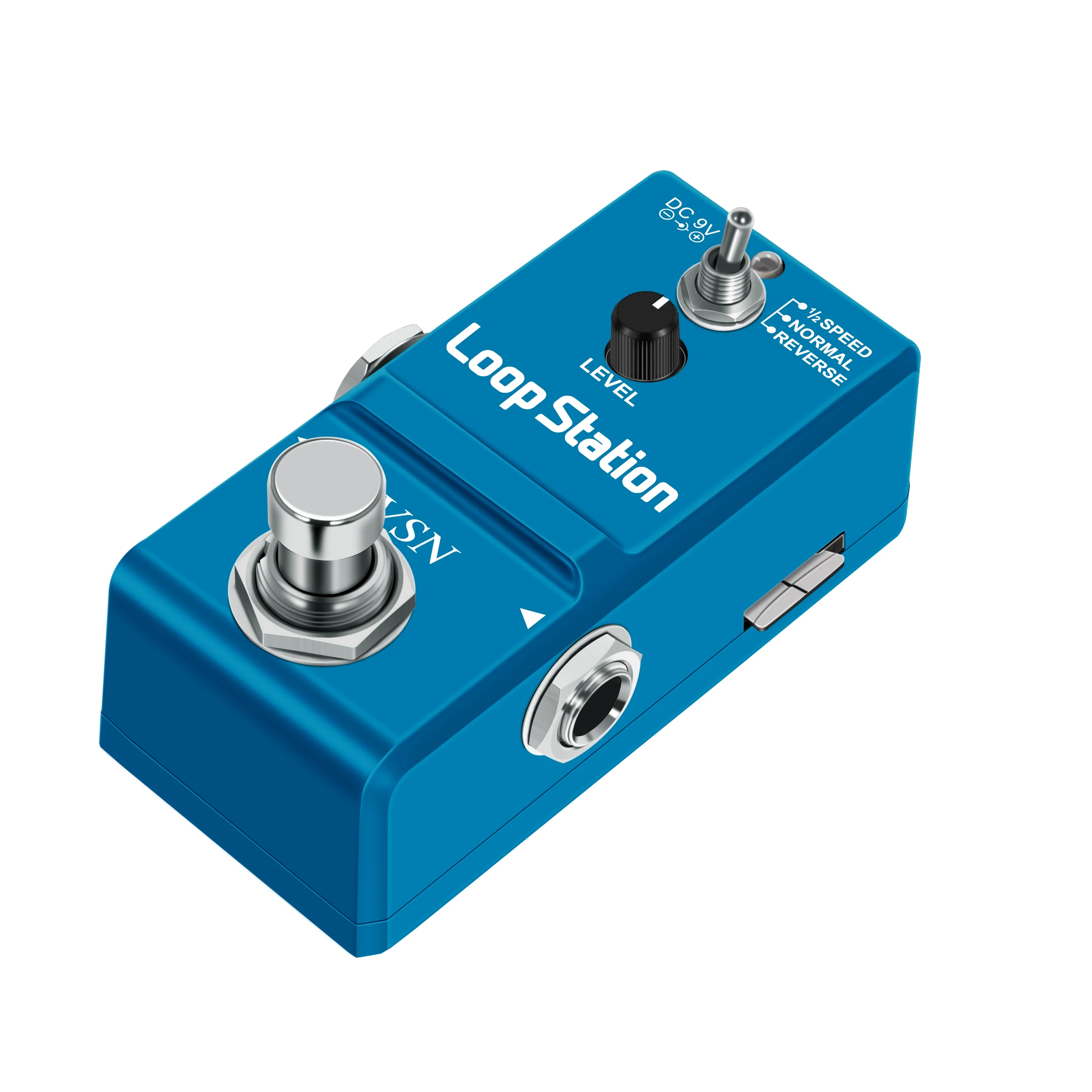 VSN LN 332AS Guitar Mini Loop Station SD Card Pedal Looper Effect Pedals With 10 Min Recording Unlimited 3 Modes True Bypass