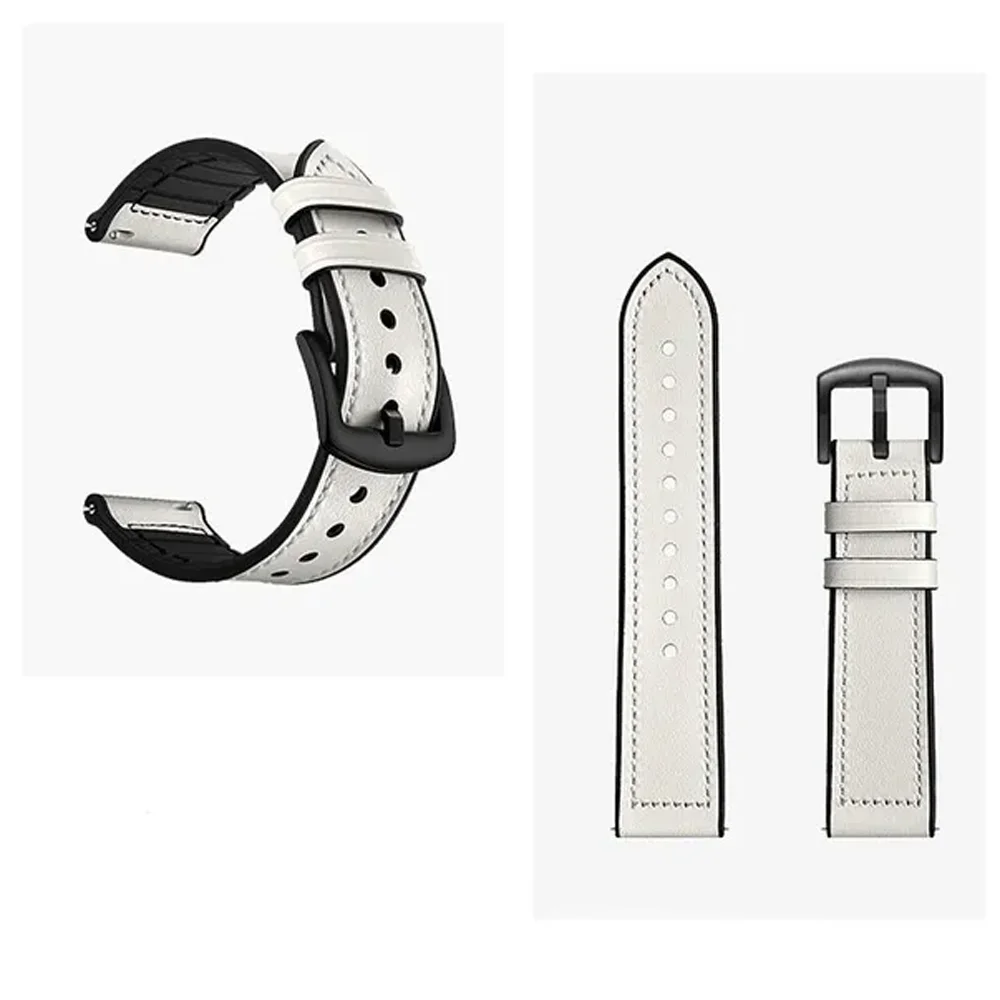 Vintage-Style Leather Watch Band - Premium 22mm Strap Accessory