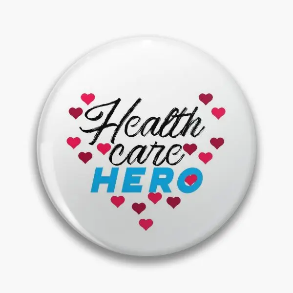 

Health Care Hero Soft Button Pin Lapel Pin Clothes Brooch Jewelry Decor Cute Creative Lover Women Funny Cartoon Collar Gift