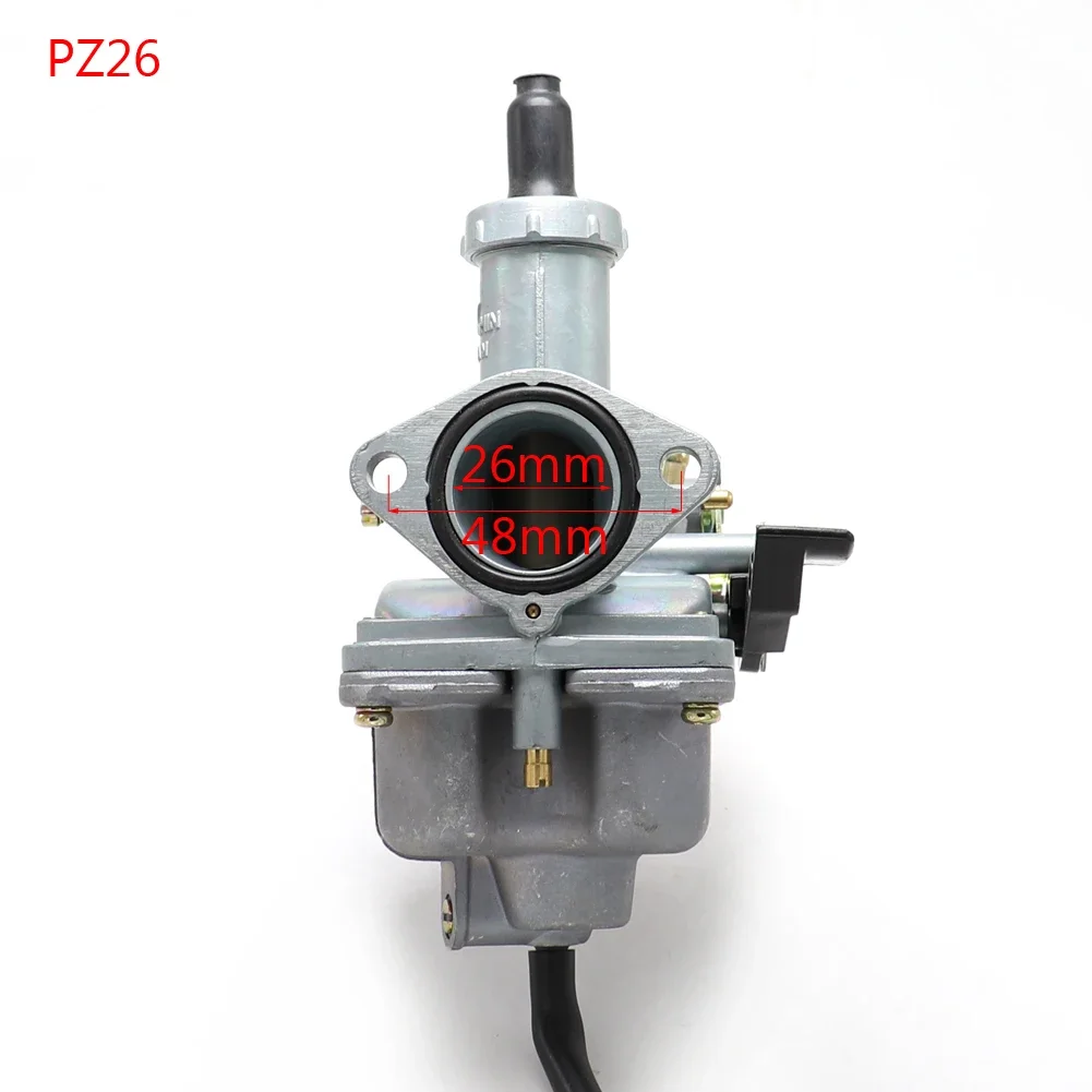 

1PC Motorcycle Auto Hand Cable Chock PZ26 Carburetor For 50cc- 250CC Dirt Pit bike ATV Quad