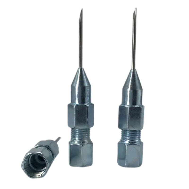 그리스 건 바늘 팁 스테인리스 스틸 디스펜서, 주사기 바늘 팁, 정밀 분배 장비 도구