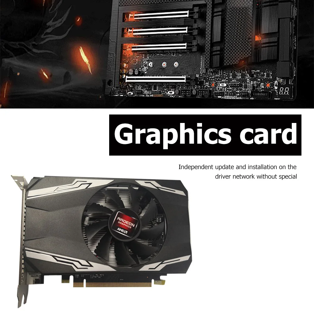 R7 240 4GB 128BIT Gaming Graphics Cards for PC Gamer Original Video Card Computer Graphics-cards Gaming Desktop Accessories