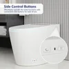 Smart Toilet with 1.28GPF Auto Flush Heated Seat，Toilet with Foot Kick Operation Night Light，One Piece Tankless Toilet 5