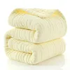 12 Layers Muslin Cotton 110X110CM Baby Blanket Super Thick Newborn Swaddling Autumn Baby Swaddle Bedding Quilt Receiving Blanket 3