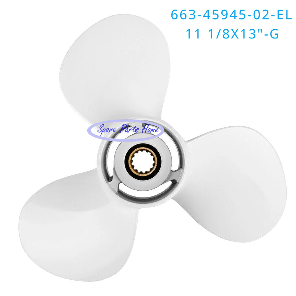11-1-8x13-propeller-fit-yamaha-engines-oem-no-663-45945-02-el-13-spline