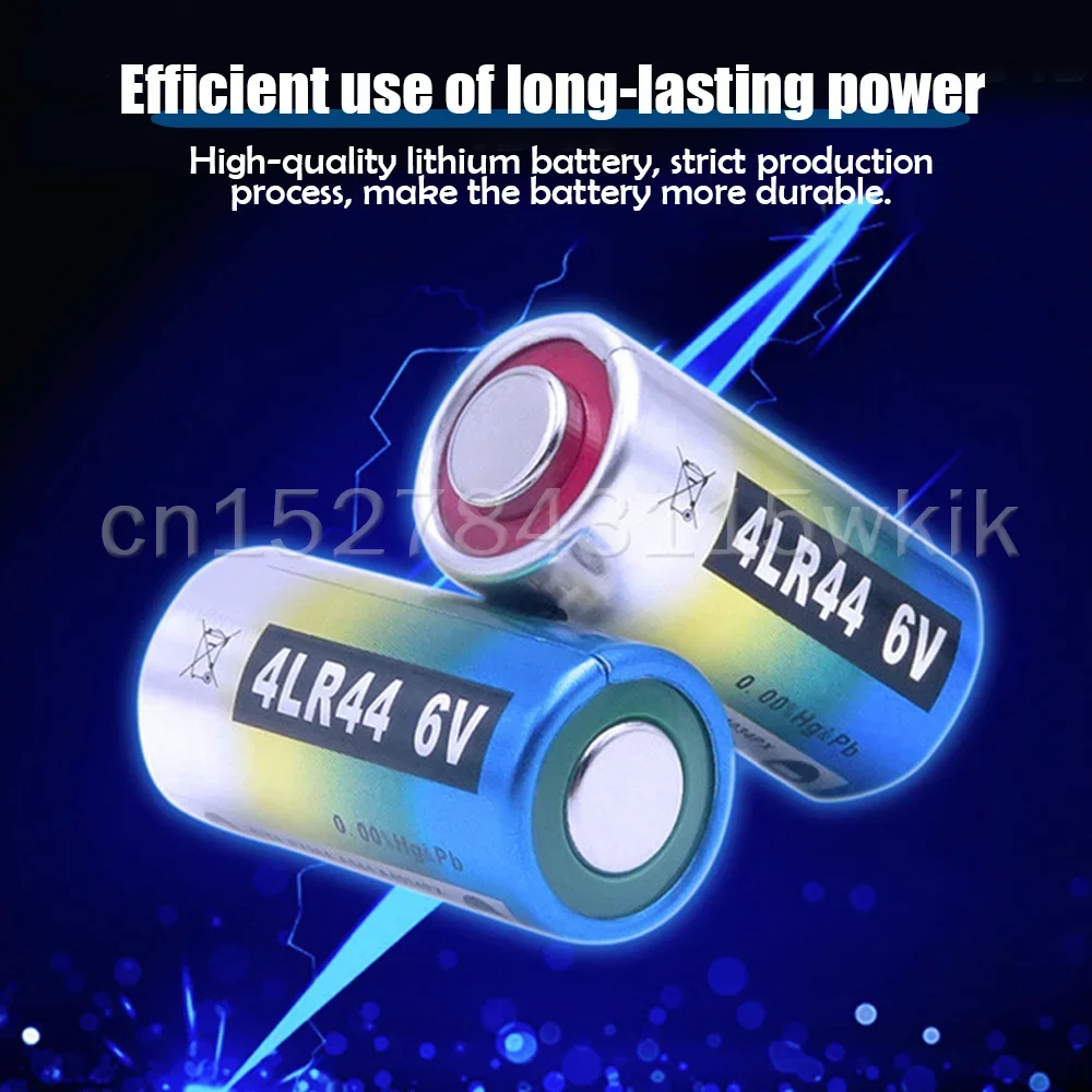 5PCS 6V 4LR44 Alkaline Battery for Dog Training Shock Collars Camera Beauty Pen for Alkaline Battery