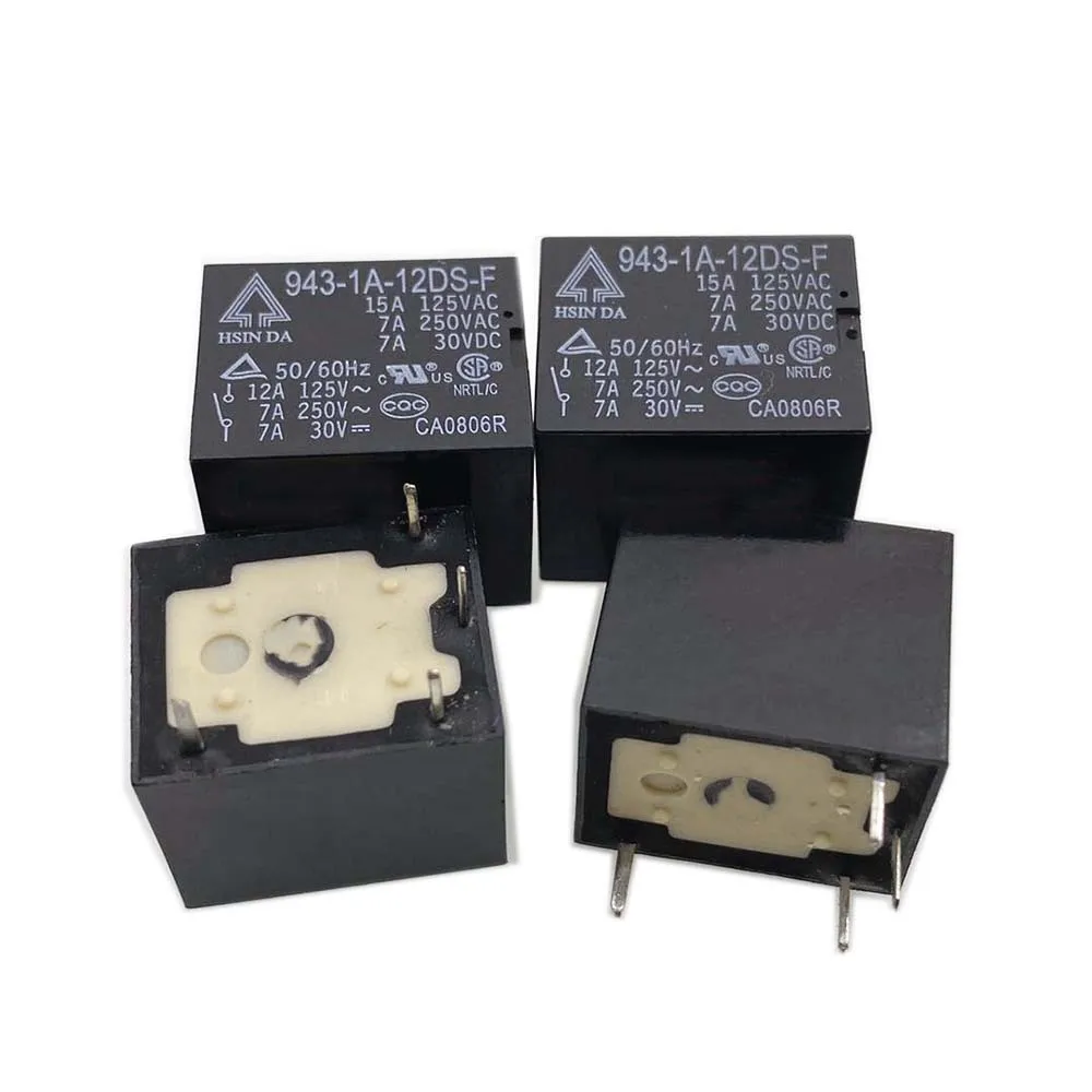 

10pcs HOT 12V relay 943-1A-12DS 9431A12DS 943 1A 12DS-F 12VDC 12V
