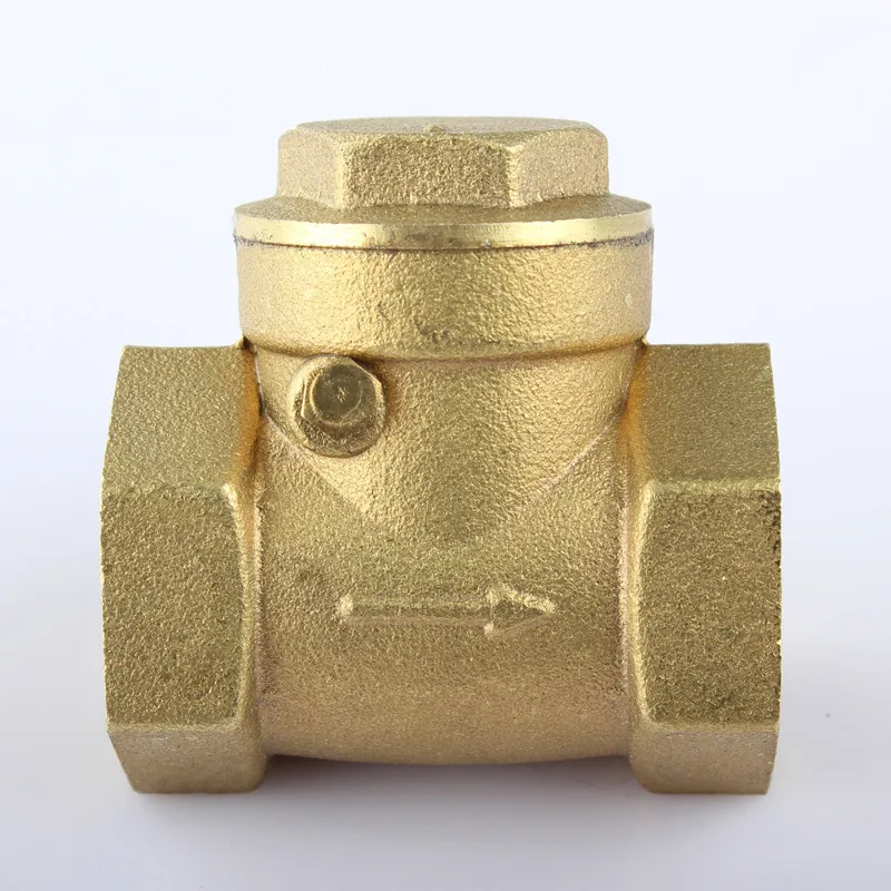 1PCS Check Valve Horizontal Type 24mm / 3/4 BSP Female One Way Flow Water Pipe