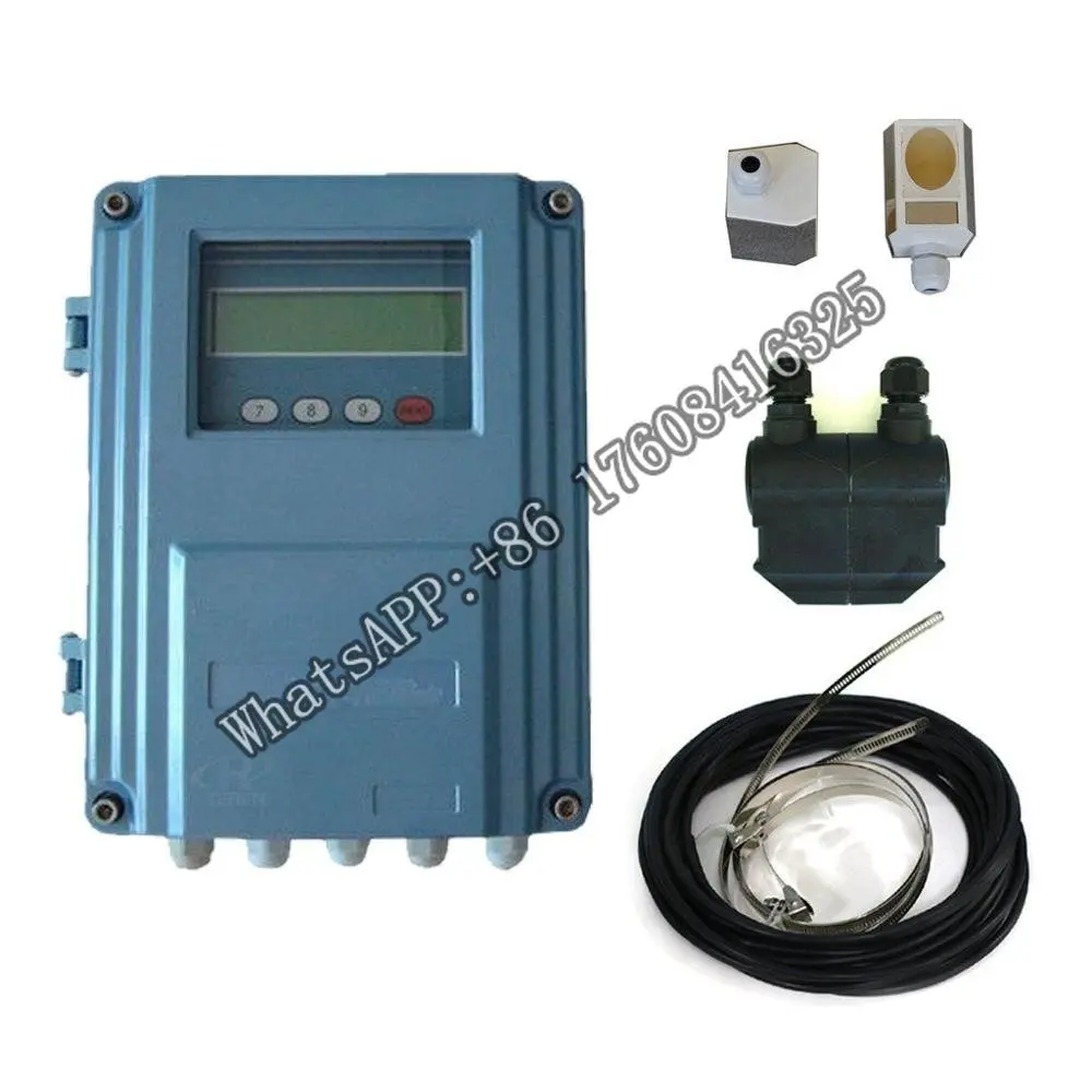 

Dust Proof Wall-mounted Ultrasonic Flow Meter Soda Molasses HART Communication