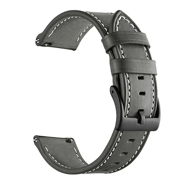 Premium Leather Strap Watchband - Quick Release Bracelet