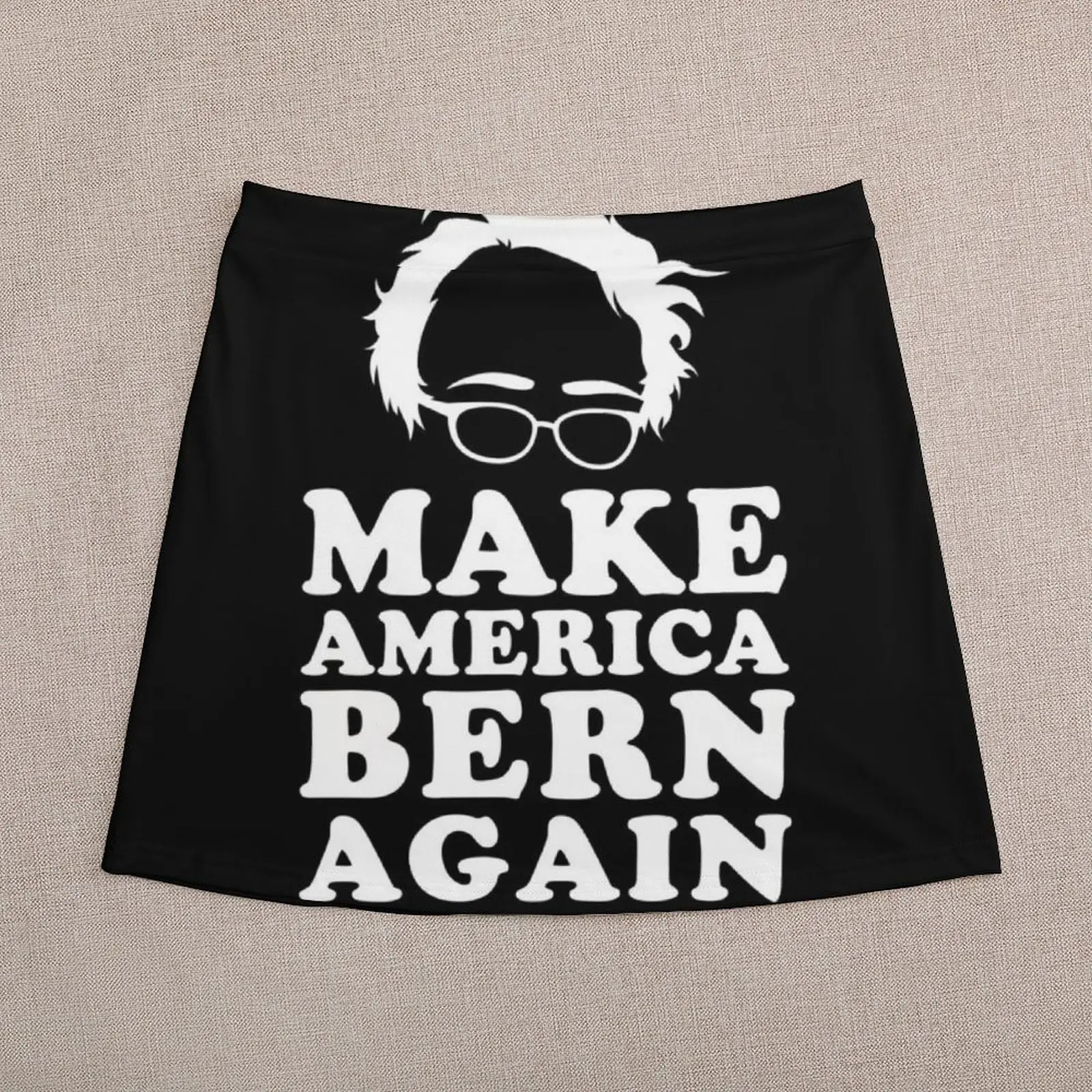 Make America Bern Again Bernie Sanders Mini Skirt kawaii clothes Female dress clothes