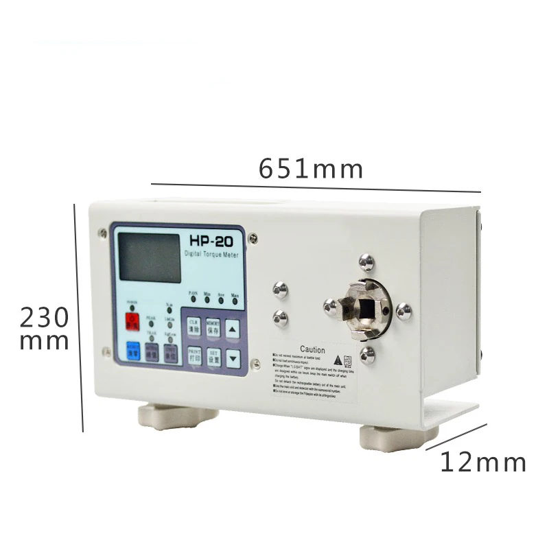 HP102050100DigitalTorqueMeterHighPrecisionElectric