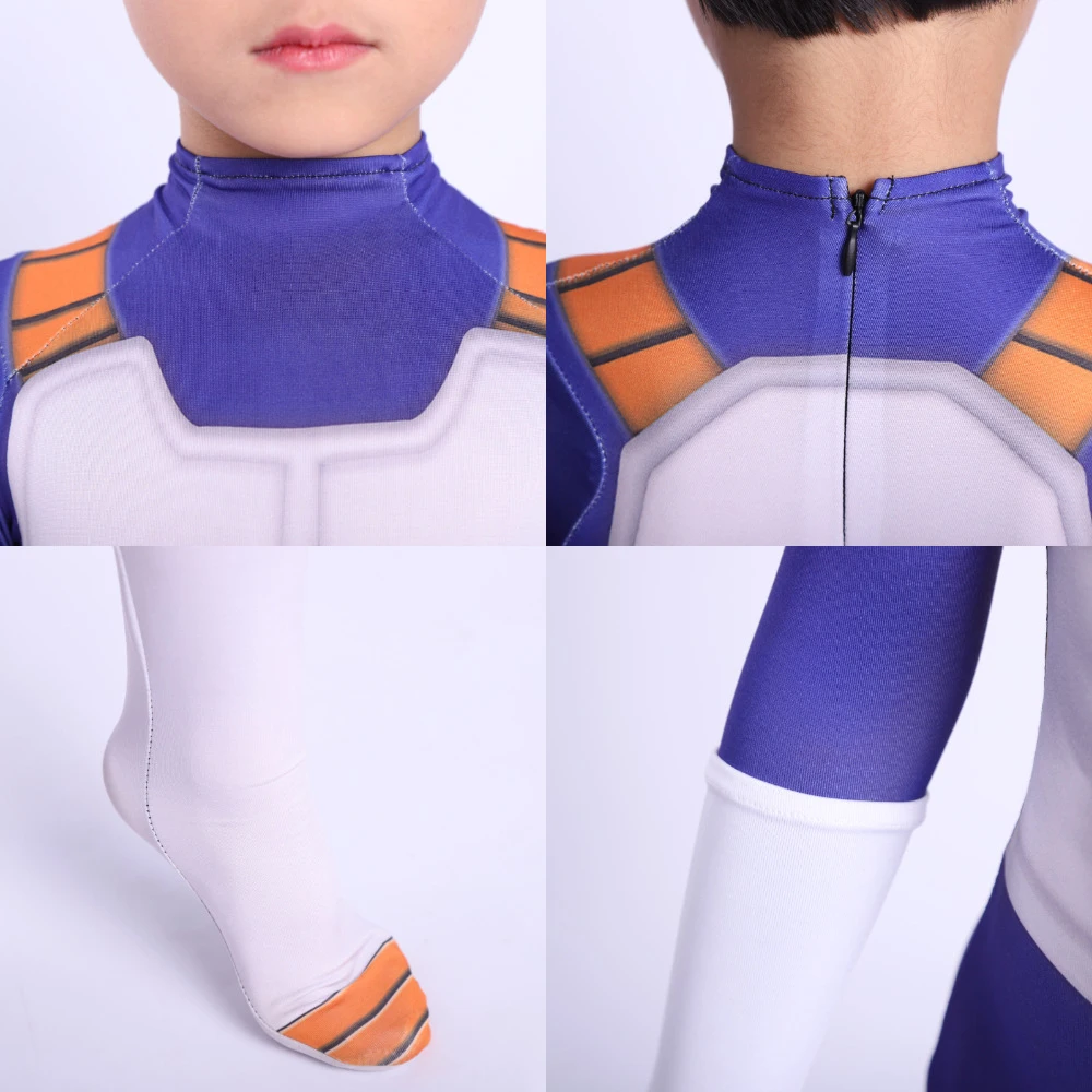 Kids Adults Bodysuits Anime Characters Cosplay Costume Superhero Party Dress Up