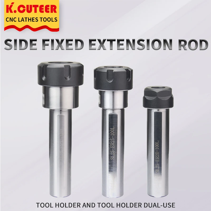 Barra De Extensión De Fresado Cnc Larga Y Recta Con Soporte | Envío Gratis