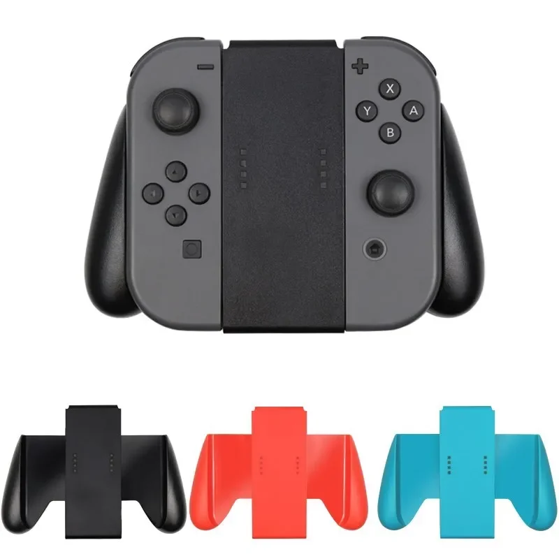 Gaming Grip Handle Controller Comfort Grip Handle Bracket Support Holder for Nintend Switch Joy-Con Plastic Handle Bracket 1PC