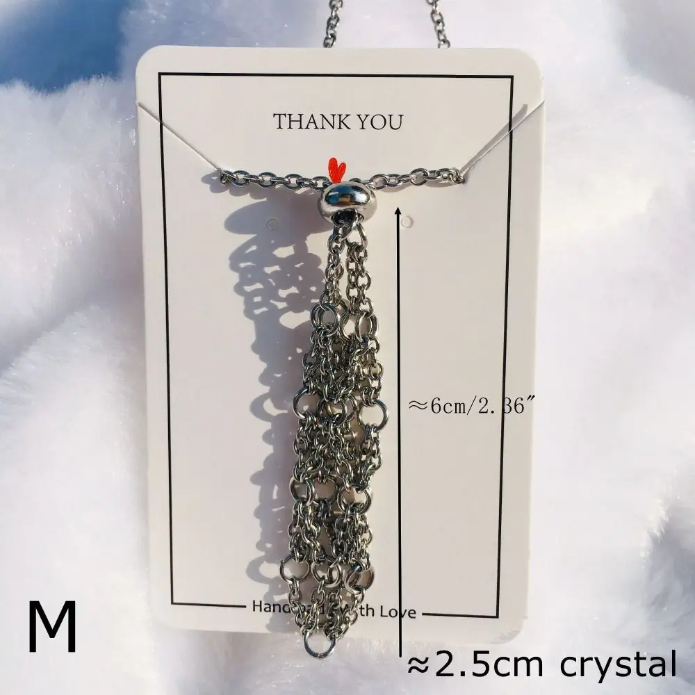 Crystal Stone Holder Necklace Empty Stone Holder Necklace Adjustable  Interchangeable Crystal Cage Necklace DIY Crystal Holder