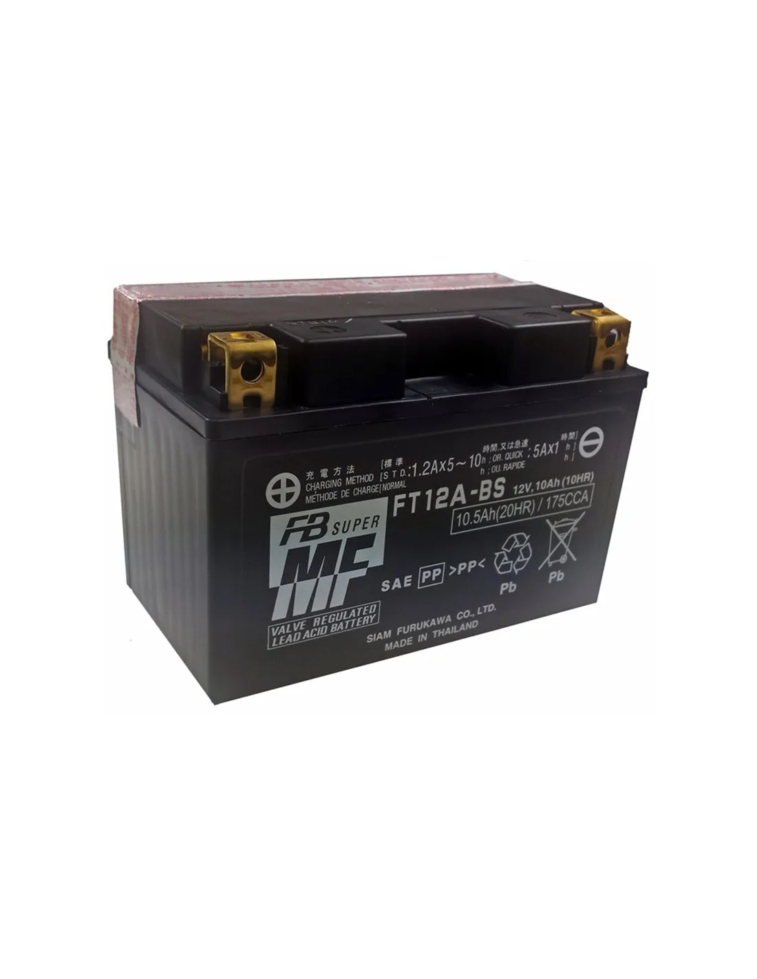 Batterie Furukawa Ft12A-Bs/Furukawa Yt12A-Bs