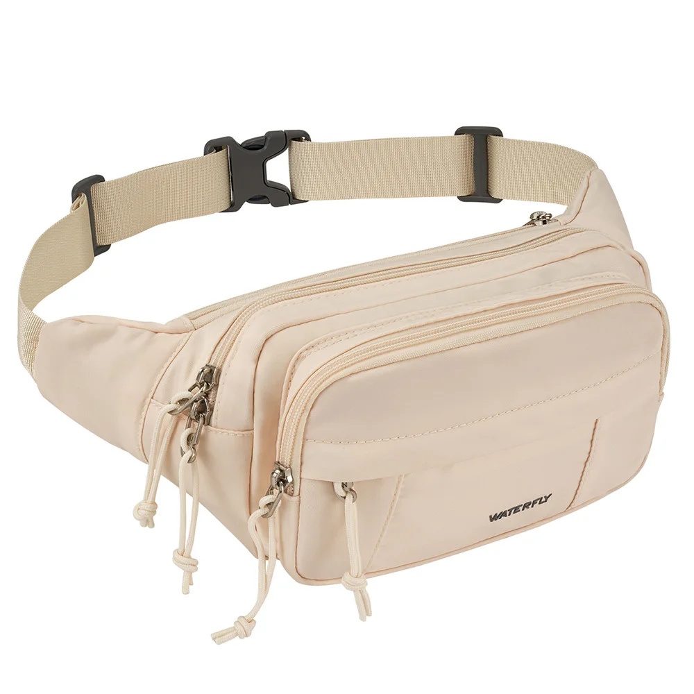 ตัวเลือกสินค้า กระเป๋าเข็มขัด Crossbody 7 ซิป ใส่ได้ทั้งชายหญิง