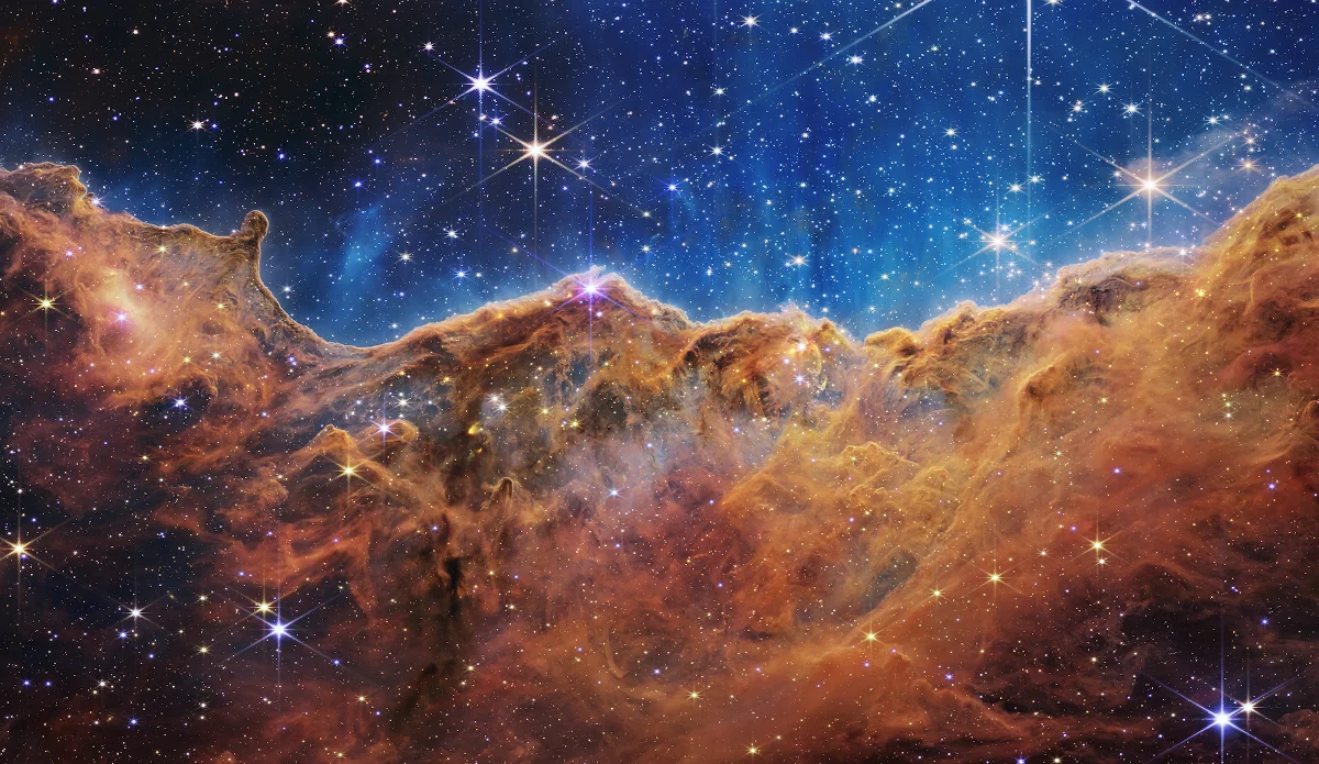 Carina Nebula James Wilson Space Telescope Art Picture Print Silk Poster Home Wall Decor