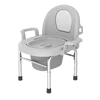 Safety Armrests Elderly Commode Chairs, Portable Toilet Chair for Disabled People Aids, Household Toilet Stool Squat Toilet Seat 5