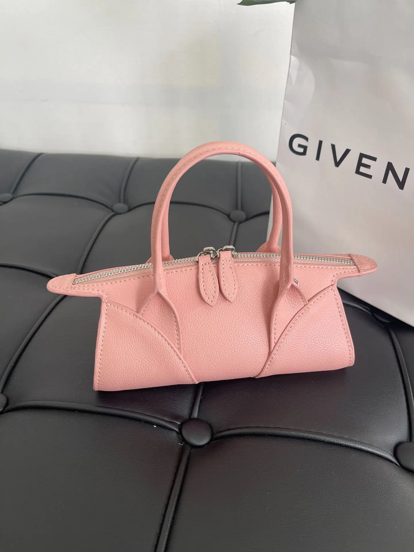 Dave&Di French Fashion Ladies Retro Boston Women's Bag Blogger  Messenger Shoulder Handbag Small Bag Women 2023 Autumn New