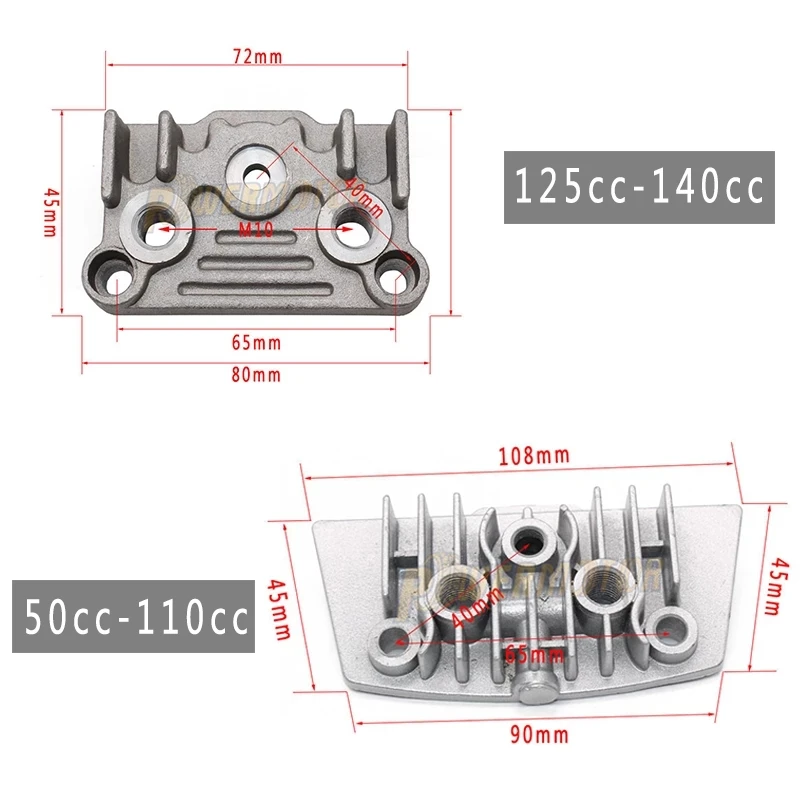 Moped 250cc 4 Stroke Motorcycle Engine Cooling Radiator for KTM Kawasaki Honda Yamaha Universal Dirt Bike Motocross Oil Cooler