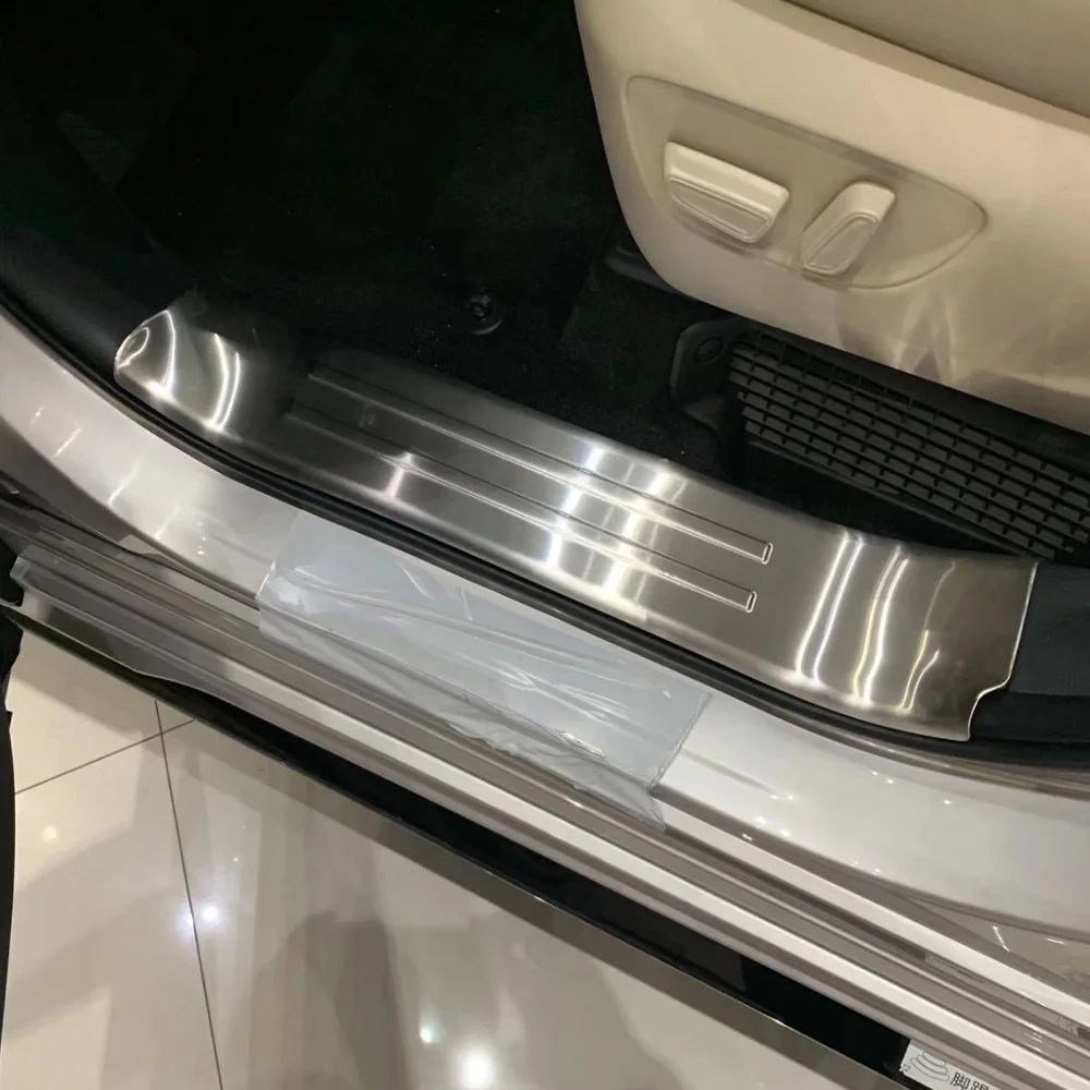

4 шт., накладки на порог двери из нержавеющей стали для Toyota Sienna 2021 2022