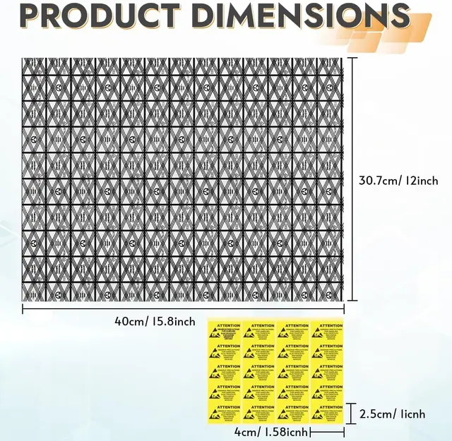 20 Sacchetti Antistatici ESD 30x40cm - Protezione Per Componenti Elettronici E PC - Foto 5