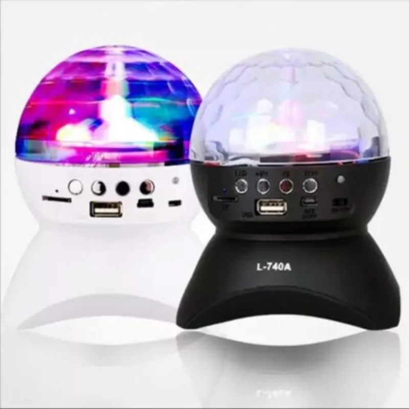 New LED Magic Ball Stage Light RGB Rotating DJ Disco Lights Decorations Ball Projector Christmas Stage Lampen Club Lighting