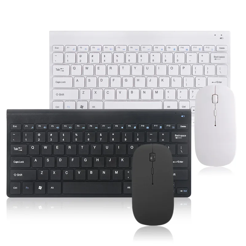 Tastiera E Mouse Wireless Combo Bluetooth 78 Tasti Tastiera E Mouse Wireless Portatile Per Windows Pc Ipad Gamer Accessori