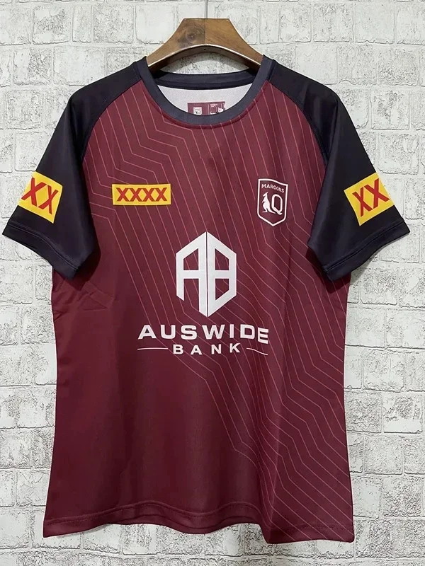 2024 Harvey Norman QLD Maroons  ,  Ʒ ̱ , ª ,   ̸  ȣ ũ S--5XL