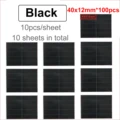 40x12mm Black