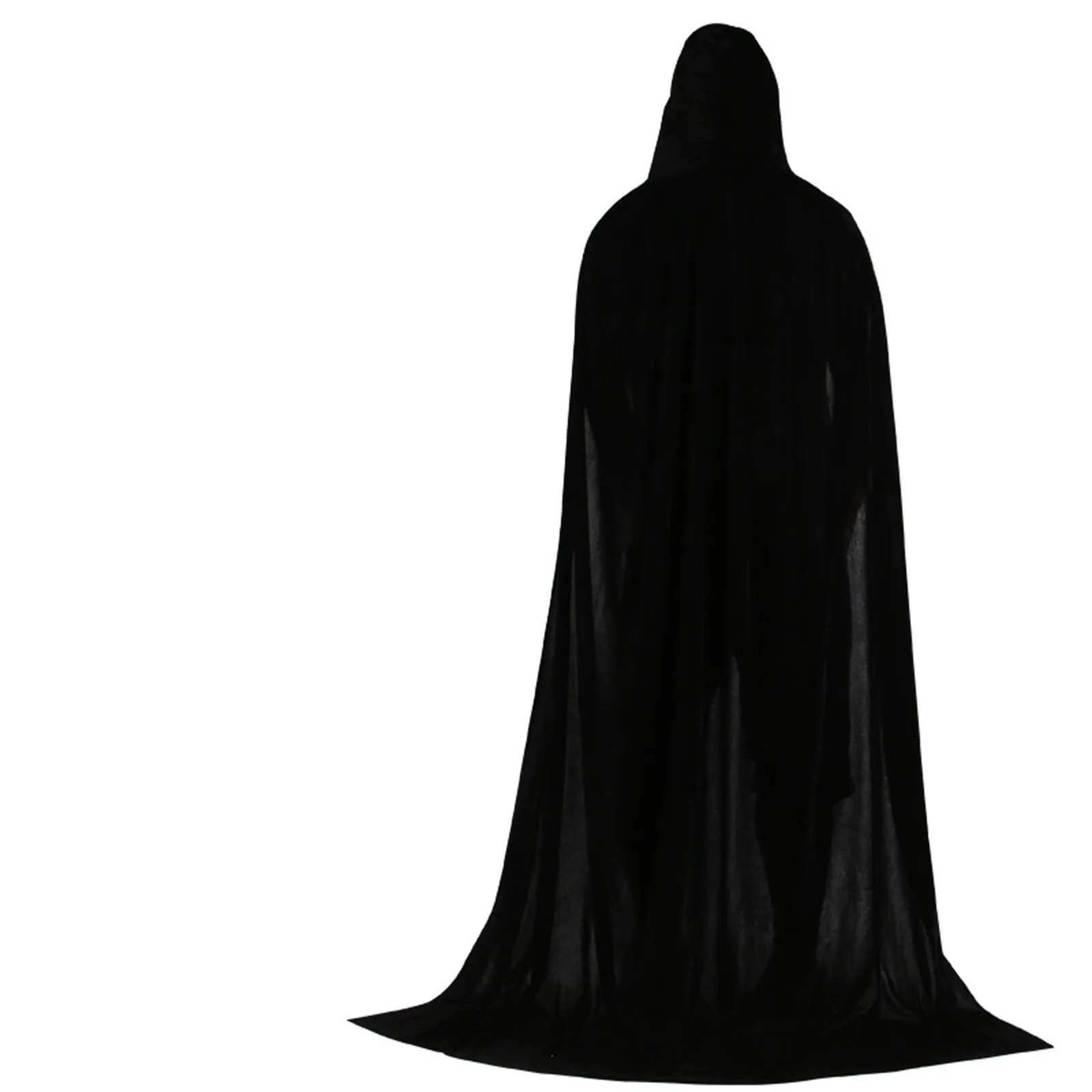 Medieval Hooded Cloak - Long Cape for Cosplay Halloween and Reenactment