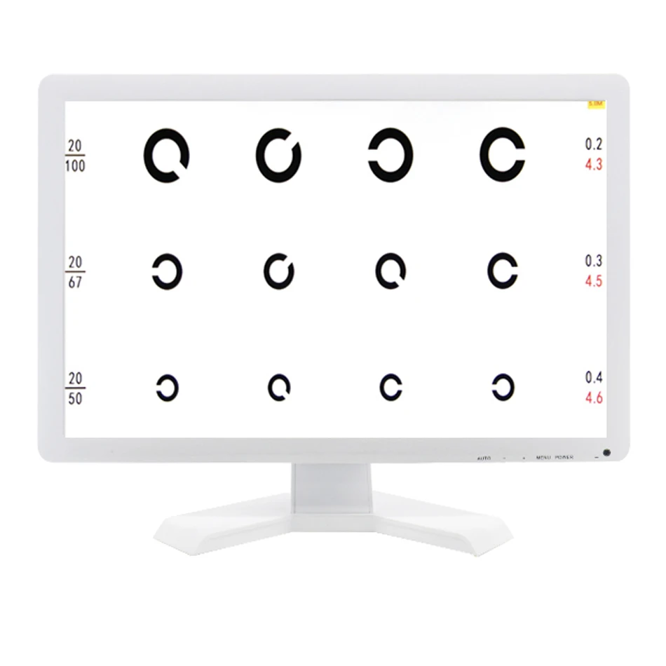 VC-3 Screen Vision Chart Panel Led Visual Acuity Testing Chart 19-inches Eye Vision Ophthalmic LCD Optical Tester Monitor