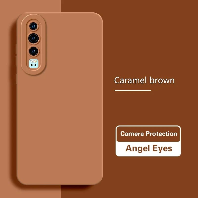 Angel Eyes Soft Liquid Silicone Phone Case - Solid Basic Design