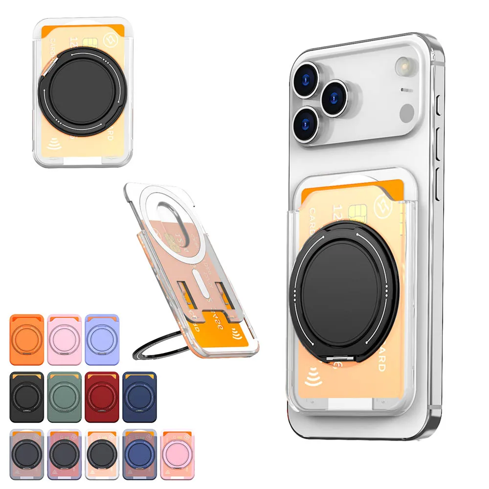 Magnetic Wallet Stand Card Holder