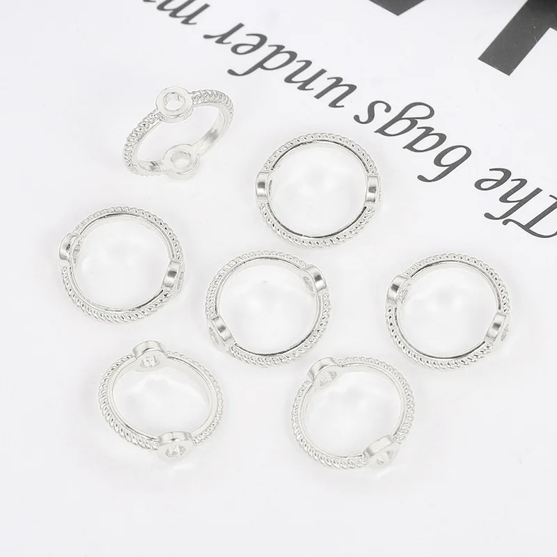 18k Gold Plated Vintage Bead Ring Spacer