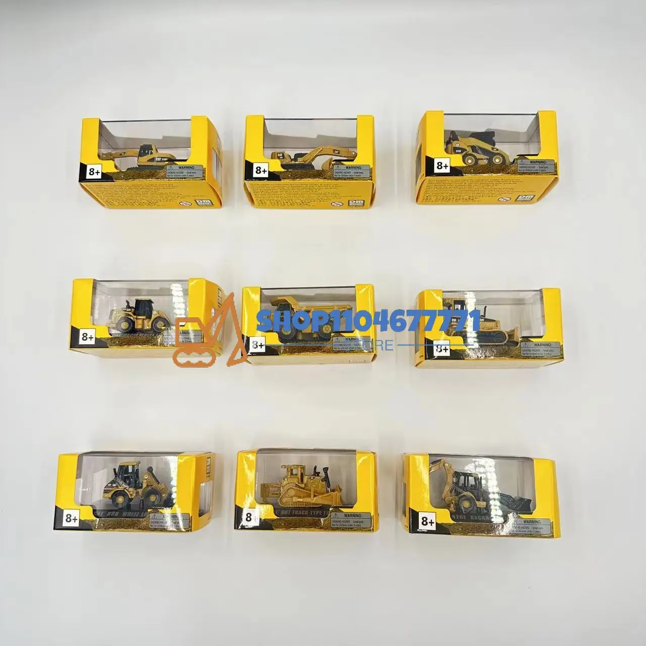 1:160 For CATD8T Loader 950M CATE420E 272C CATE906 Excavator Hook Engineering Vehicle Model Loader-Forklift Bulldozer-Forklift