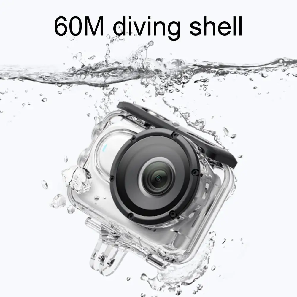 

Camera Housing Case Water Resistant Up To 196.8 Ft/60M Underwater Diving Protective Housing Camera Accessories