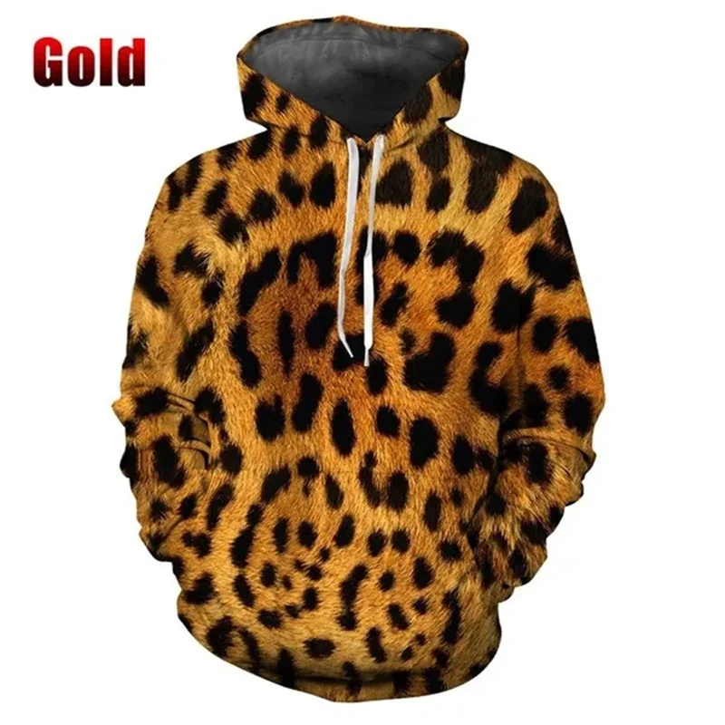 thumbnail image 1 of Sudadera con capucha con estampado de tigre y leopardo para hombre, divertida sudadera informal de manga larga con estampado 3D de animales, jersey de gran tamaño con capucha, 1 of 5