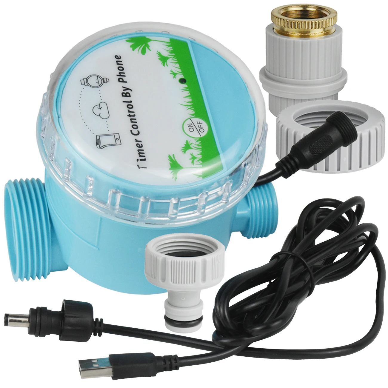 1pcs Garden WiFi Wireless Smart Water Timer Remote Controller Phone Greenhouse Outdoor Irrigation Automatic Kit Built-in Gateway 6 1pcs Garden WiFi Wireless Smart Water Timer Remote Controller Phone Greenhouse Outdoor Irrigation Automatic Kit Built-in Gateway 6