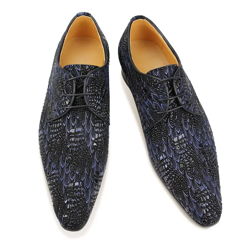 Free Shipping Dress Wedding Party Dedrby Mens Shoes Synthetic  Los Zapatos De Hombre Oxford Daily Footwear Suit Luxury Stylish