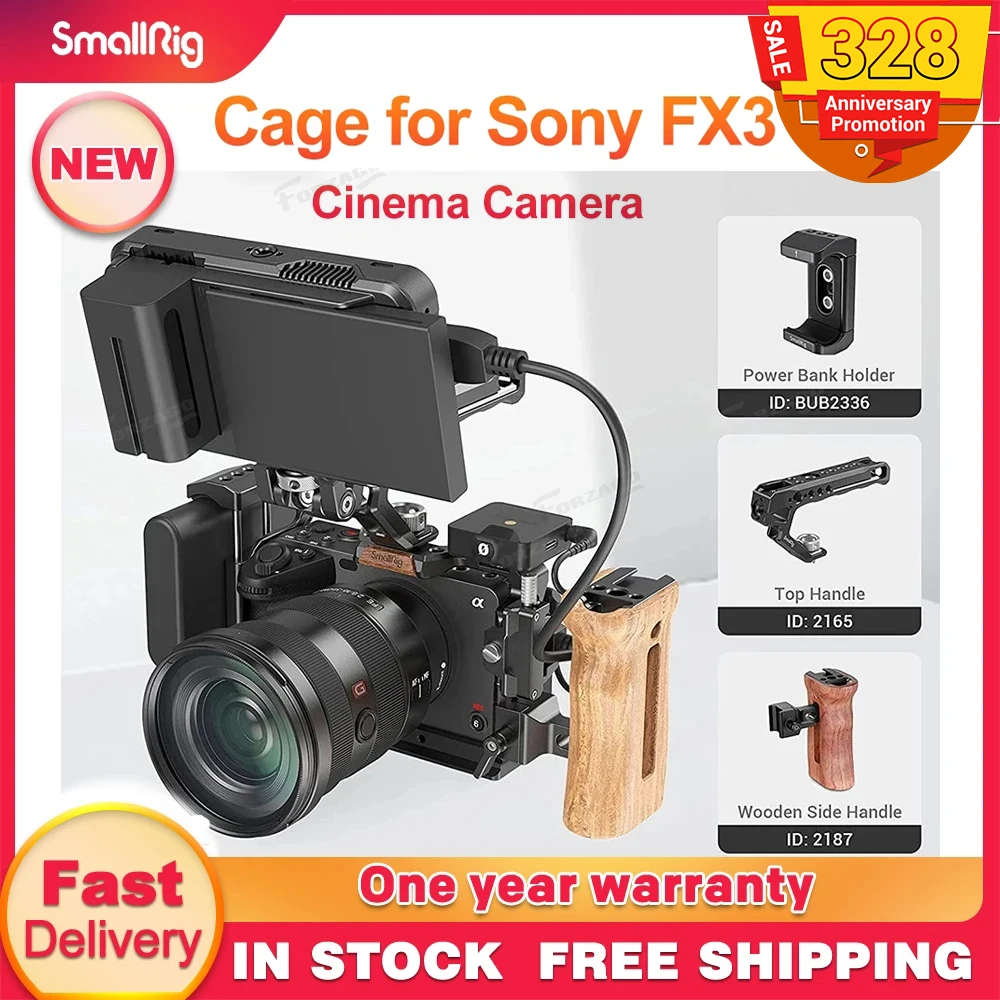 Smallrig Camera Cage Sony Sony Fx30 Cinema Camera Sony Fx3 Cinema
