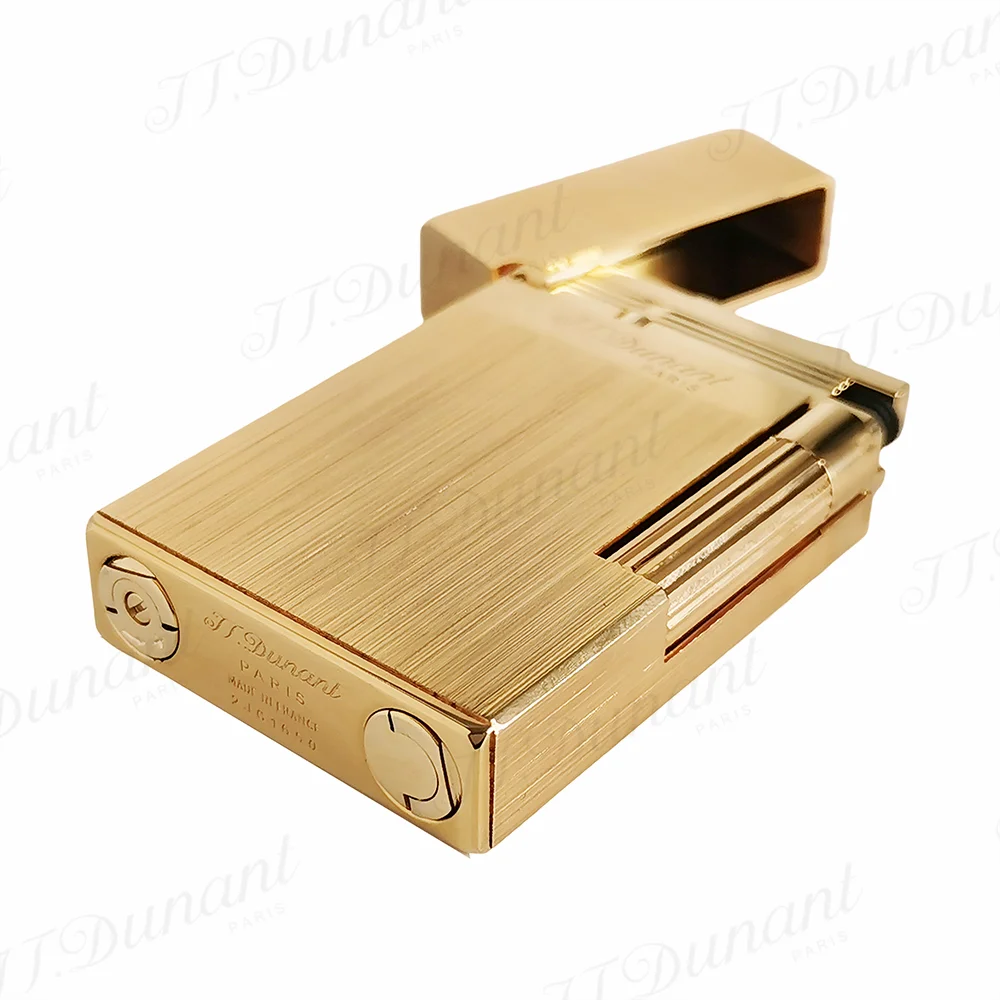 New Style JT Dunant Lighter Bright Sound Brushing Metal Cigarette Tool Fashion Outdoor Tobacco Gadgets Good Birthday Gift