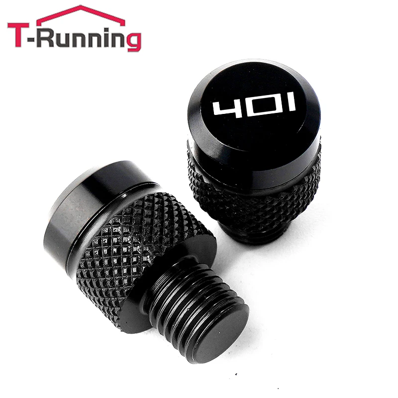 For Husqvarna Svartpilen 401 250 701 Vitpilen 250 Norden 901-Motorcycle CNC Mirrors Hole Plug Screws Caps Thread Bolt