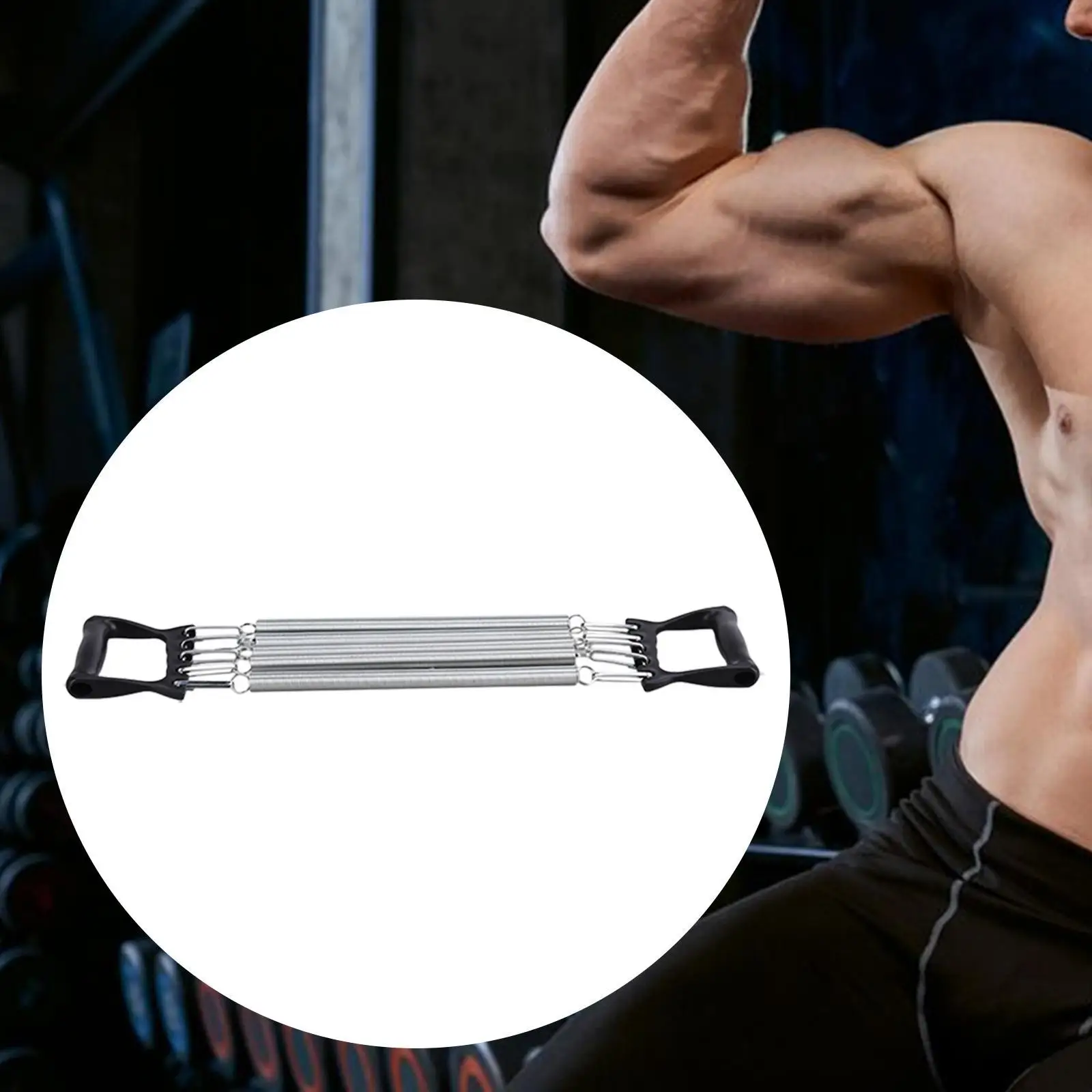 Chest Expander Adjustable Workout Exerciser Stretching Strength Training Trainer Gym Training Arm Muscle Exerciser Arm Strength